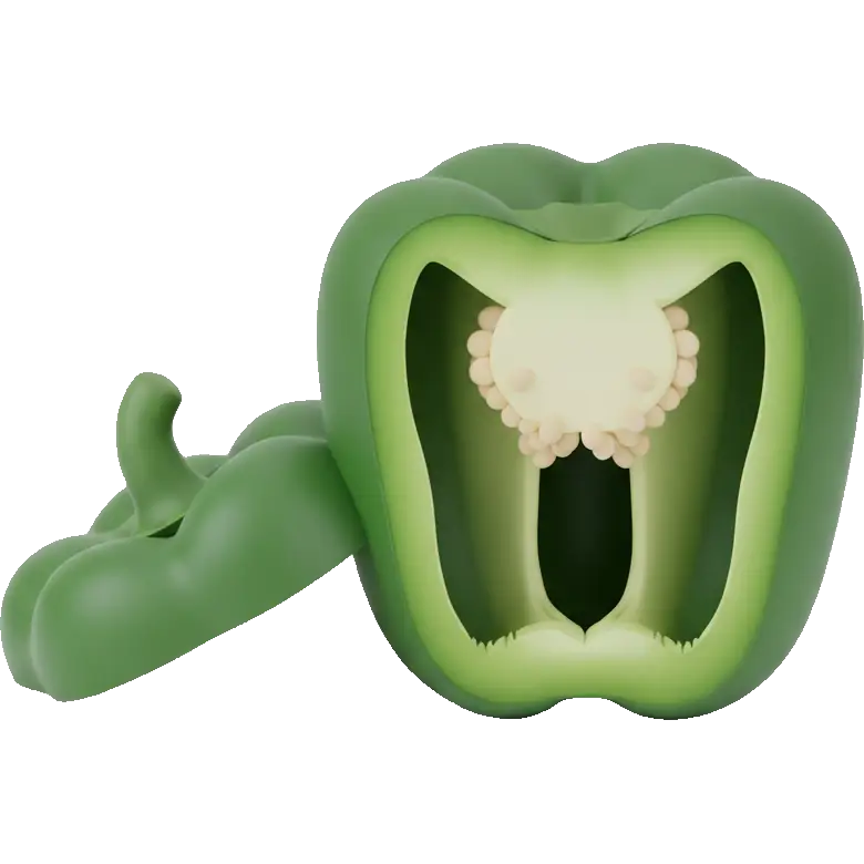 green bell pepper