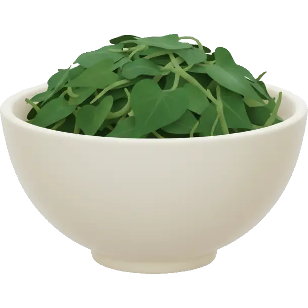 yam leaves