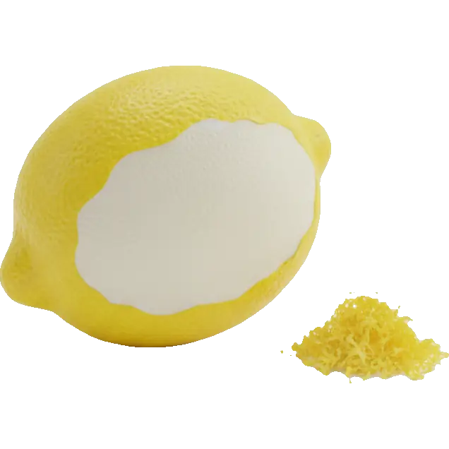 zest of lemon